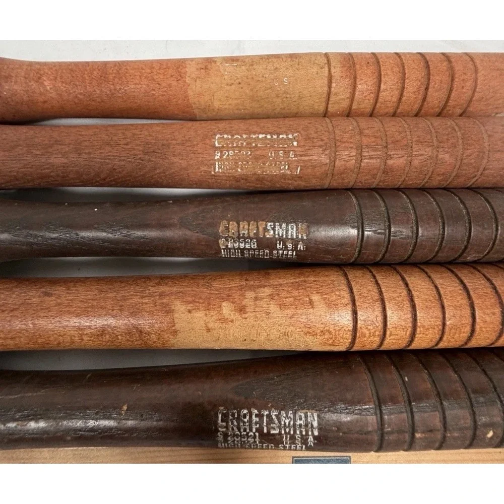 Craftsman Wood Lathe Chisel Set 5pc Professional USA